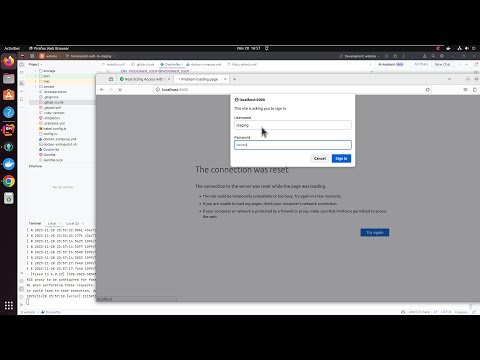 SaturdayMP Show #21: Adding Basic Auth to NGINX Passenger Docker (Part 1)
