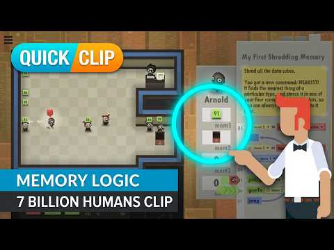 Testing memory and pickup in 7 Billion Humans (Quick Clip)