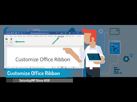 SaturdayMP Show 59: Customize Office Ribbon