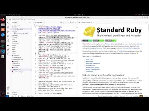SaturdayMP Show #1: Creating a Docker Development Environment for Standard (Ruby Linter)