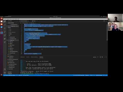 Back and Forth #7 - Secure React Page
